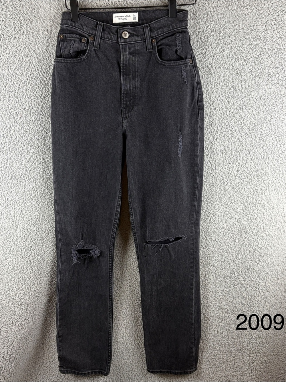 Abercrombie & Fitch 90’s Straight Ultra High-rise Curve Love Size 24/00